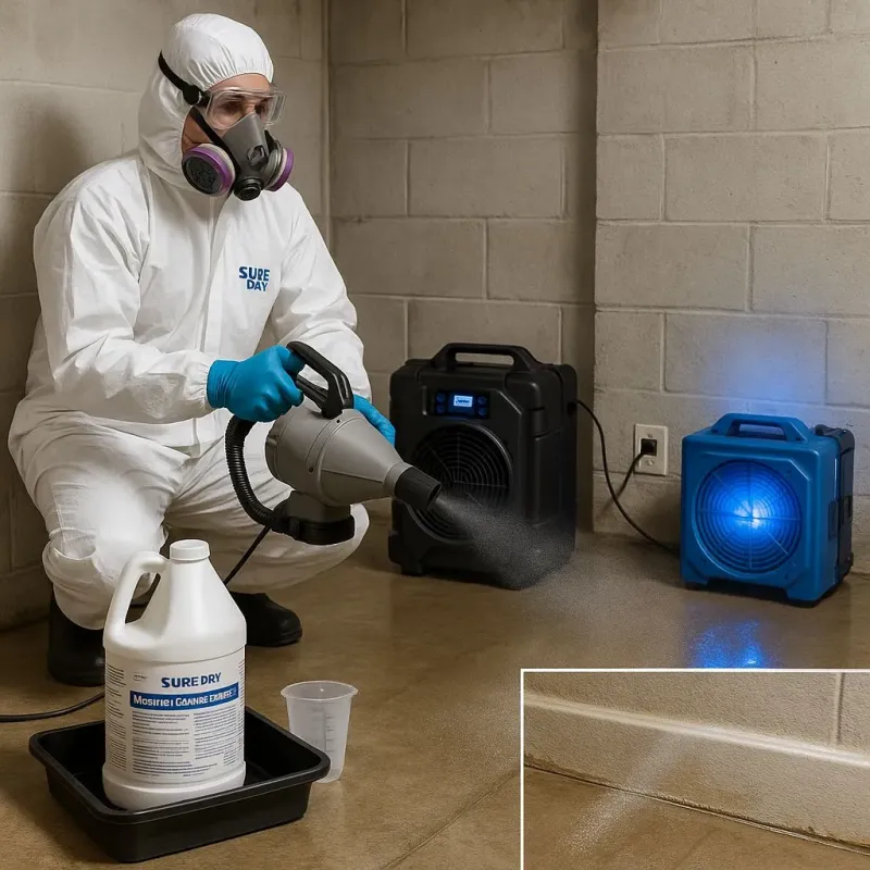 Sanitization and Odor Removal process in Detroit-Shoreway, OH