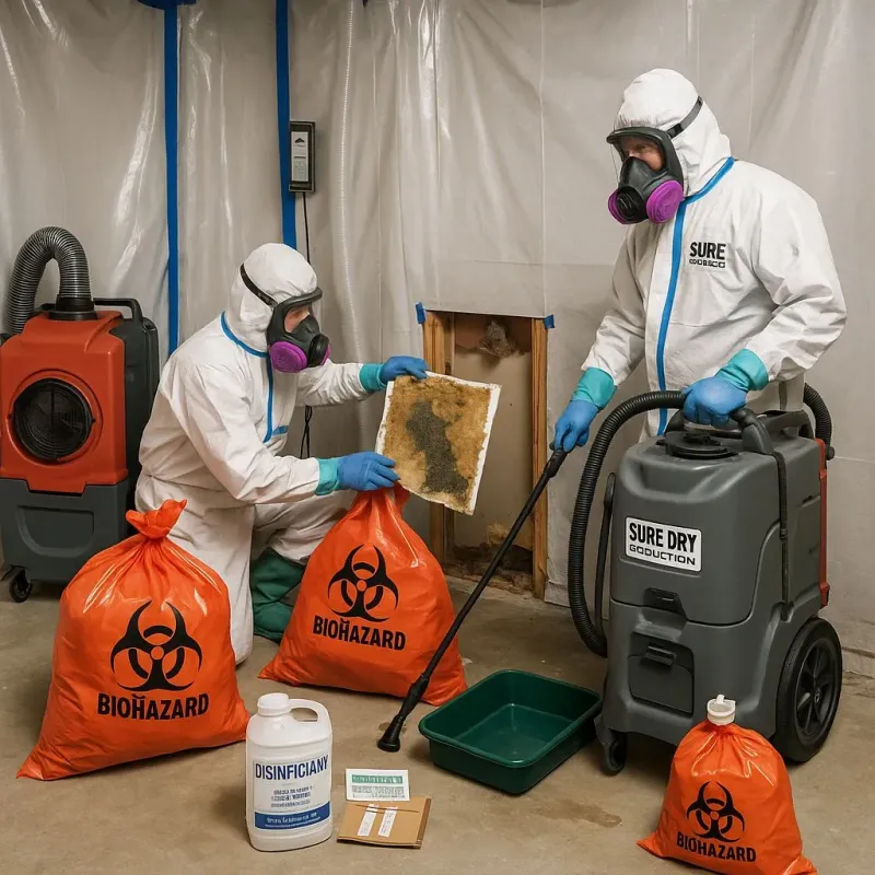 Contaminated Water Handling Protocols process in Detroit-Shoreway, OH