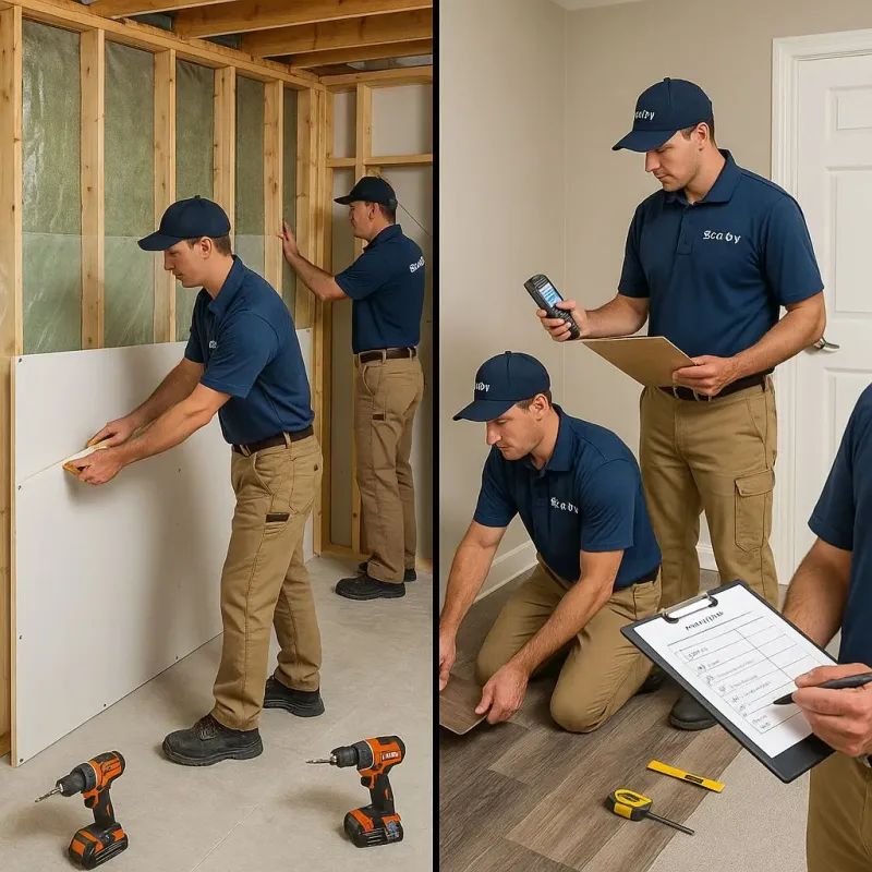 Repairs and Reconstruction process in Detroit-Shoreway, OH